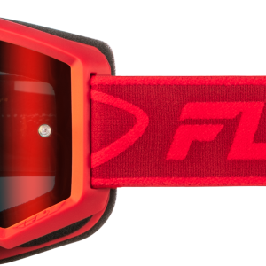 Youth Zone Goggle Red/Crimson W/ Red Mirror/Smoke Lens