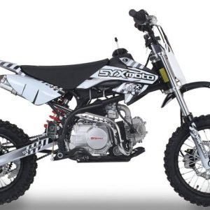 SYX Moto Roost 125cc Pit Bike, Electric Start, Automatic Shifting, (14/12) Wheels, Ages 12 and up